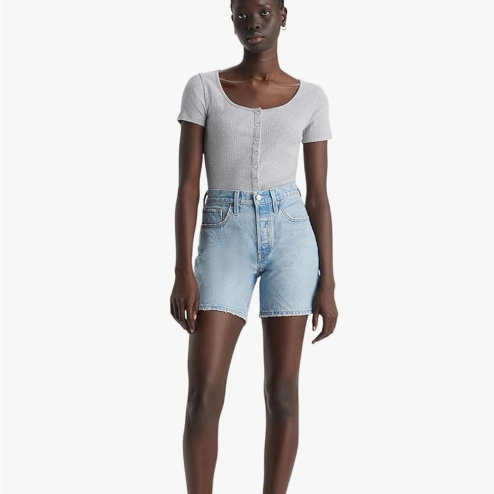 Levi’s Button Fly Denim Shorts